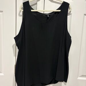 Eileen Fisher Classic Black Tank Top